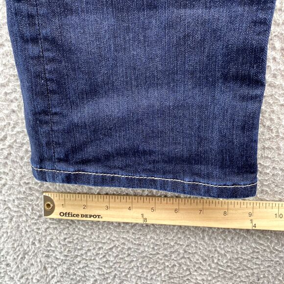 Miss Me Jeans Adult 27 Easy Boot Dark Wash Sequin Flap Pocket Denim Y2k Women's - Picture 6 of 15